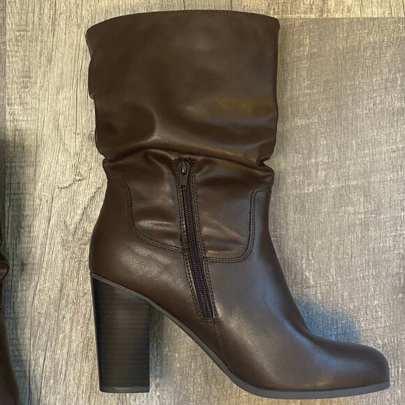 Style & Co. Women's Saraa Slouch Brown Mid-Calf Boots 11 Medium - Picture 8 of 14